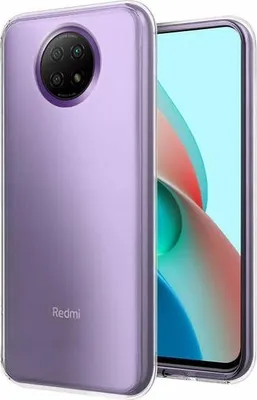 Imagen del producto de Funda de silicona transparente para Xiaomi Redmi Note 9 5G / Note 9T