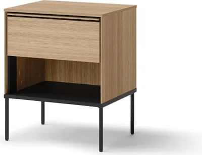 Produktbild von Furniture24 Nachttisch Mit Schublade Visso Vi-10 Nachtschrank