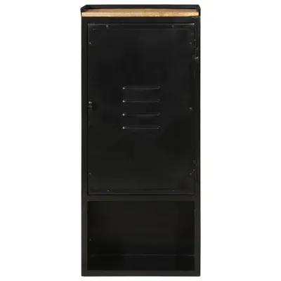 Immagine prodotto di Mobile da Bagno 40x27x90 cm in Ferro e Legno Massello di Mango