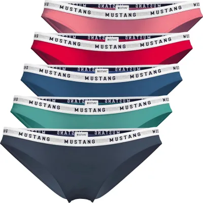 Produktbild von MUSTANG Klara Damen Slips Unterwäsche Baumwolle Modal Elasthan 5erPack