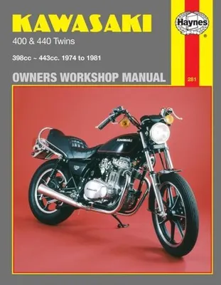 Obrázek produktu pro Kawasaki Kz400 and 440 Twins Owners Workshop Manual, No. 281: '74-'81