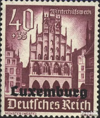Produktbild von Briefmarken Luxemburg (Dt.Bes.2.WK.) 1941 Mi 41 gestempelt Winterhilfswerk