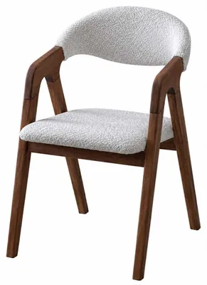 Image de Chaise de designer, chaise de salle à manger, chaise moderne, chaise en bois, chaise rembourrée