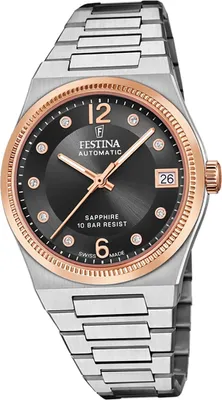 Produktbild von Festina Damen Uhr Swiss Edelstahlarmband silber D2UF20031/3