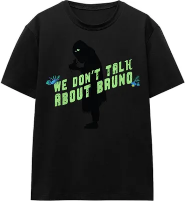 Produktbild von Encanto - "We Don't Talk About Bruno" T-Shirt für Herren/Damen Uni TV17104 (L) (Schwarz)