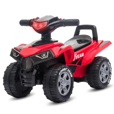 Produktbild von Good Year Quad Rutschauto Kinderauto babyauto Pusher - Rot