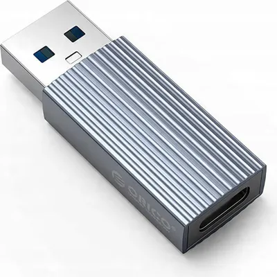 Image de Orico Ah-Ac10 Adaptateur Usb-C vers Usb-A 3.1 - Gris