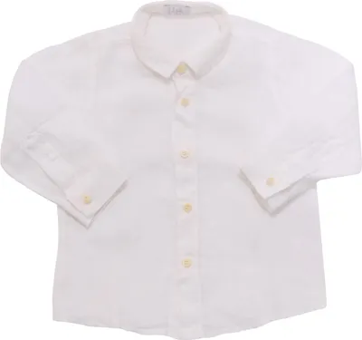 Zdjęcie produktu dla 7872AP camicia bimbo IL GUFO lniana koszula chłopięca dla dzieci