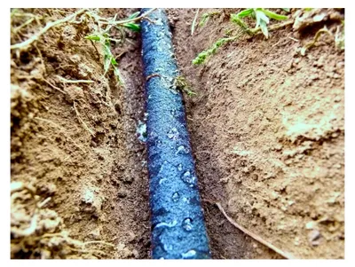 Produktbild von 20 Meter Tropfschlauch Set für die Gartenbewässerung (1x20m Tropfschlauch und Schnellanschluss)