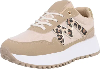 Produktbild von Ital-Design Damen Freizeitschuhe  Wildlederoptik, Lederoptik Sneakers Low 88577465 Beige Gr.  38