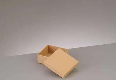 Produktbild von Box Quadrat, flach 6,6 x 6,5 x H 3,5 cm