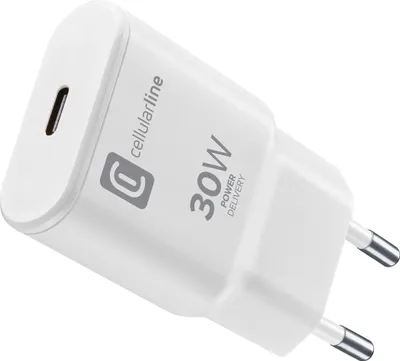 Image de Cellularline Chargeur de voyage USB-C GaN