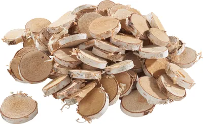 Produktbild von Birkenscheiben-Mix, ca. 2 - 5 cm, 500 g