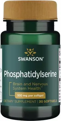 Produktbild von Phosphatidylserin 100 mg 30 Weichkapseln Swanson Health Products