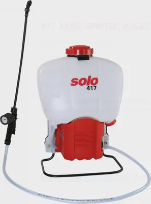 Produktbild von SOLO 417 Akku - Spritze Rückenspritze Drucksprühgerät 18 L mit Akku