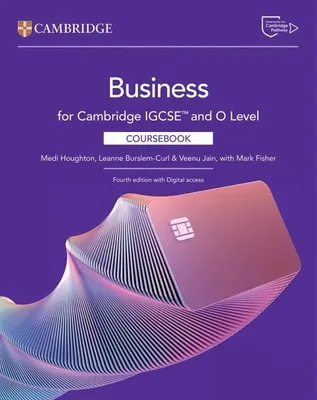 Produktbild von Cambridge IGCSE(TM) and O Level Business Coursebook with Digital Access (2 Years)