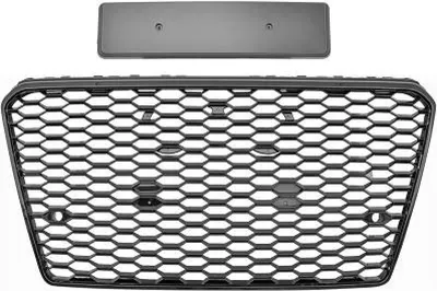Produktbild von DIEDERICHS 1050240 Kühlergrill Frontgrill für AUDI A7 Sportback (4GA, 4GF) Schwarz Glänzend