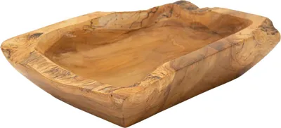 Immagine prodotto di Mauro Ferretti Kutak ciotola decorativa 25x19x7 cm marrone