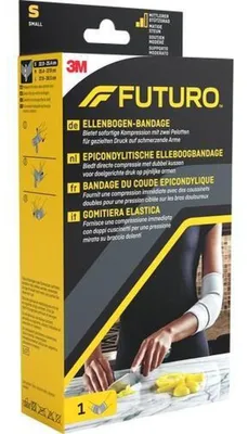 Productafbeelding van FUTURO™ 47861DABI FUTURO™ Ellenbogenbandage 47861DABI, Gr. S grau 22,9-25,4 cm, 1 St.