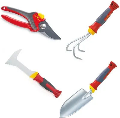 Zdjęcie produktu dla Wolf Garten Zestaw Narzędzi Ogrodniczych Mini P 261 Rr2500/Lu-2K/Ka-2K/Kf-2K