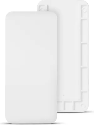 Produktbild von Selbstklebende Wandhalterung mit abnehmbarer Front – Halterung für Klimaanlagen-Fernbedienung – universelle Montagehalterung ohne Bohren – beweglich und spurlos abnehmbar – max. 5 kg – 100 × 45 mm – weiß [11115]