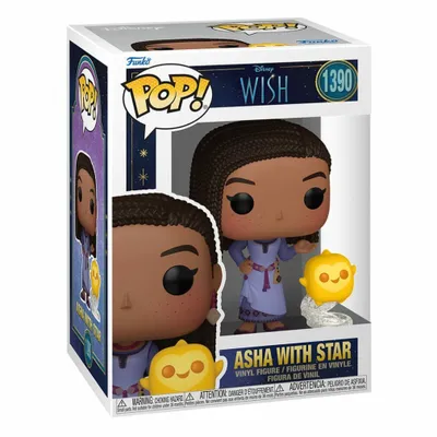 Image de Figurine POP Disney Wish Asha avec étoile