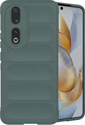 Produktbild von imoshion EasyGrip Backcover Honor 90 - Dunkelgrün