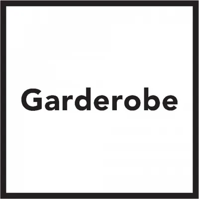 Produktbild von Dreifke® Aufkleber I Türschild Garderobe, Folie, selbstklebend, 150x150mm