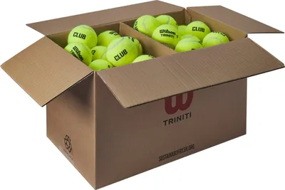 Produktbild von Wilson Tennisbälle Triniti Club Box 72 Bälle