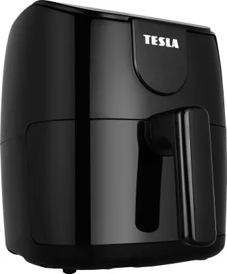 Produktbild von TESLA AirCook Q40 Heißluftfritteuse, Digitalem LED-Touchscreen, 4 Liter, 8 Programmen, Vorheizen & Warmhalten, 60-Minuten-Zeitgeber, 1 500 W, Schwarz