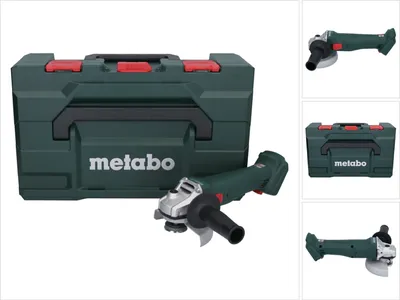 Zdjęcie produktu dla Akumulatorowa szlifierka kątowa Metabo W 18 L 9-125 18 V 125 mm + metaBOX ( 602247840 ) - bez akumulatora, bez ładowarki