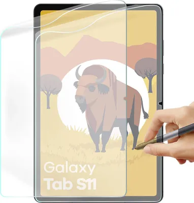 Produktbild von Papierimitationsfolie für Samsung Galaxy Tab S11, Bizon Film Tab Papirus Duo, 2 Stück
