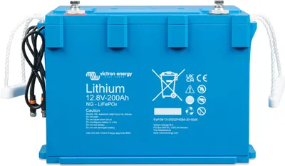 Produktbild von Victron Energy Lifepo4 200ah Lithiumbatterie 12.8v Blau Blau One Size