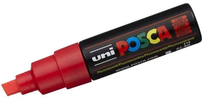 Produktbild von POSCA Marker UNI PC-8K neon-rot