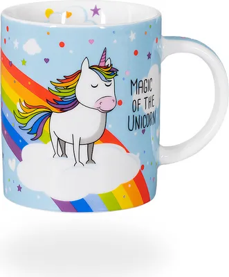 Produktbild von tea4chill Könitz Teetasse Magic Unicorn. Tee- oder Kaffeetasse 300ml, Porzellan
