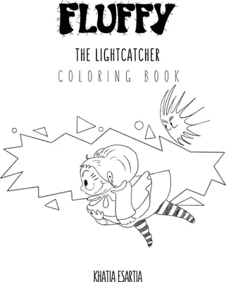 Produktbild von Fluffy the Lightcather COLORING BOOK