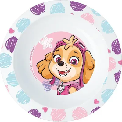 Obrázek produktu pro Miska Plastová Paw Patrol, Průměr 16 Cm, Růžová