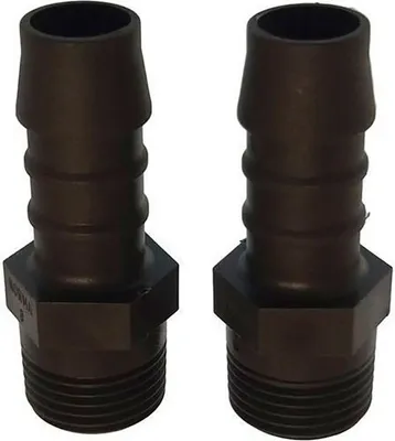 Zdjęcie produktu dla Goldenship poliamid 1/2 cala złącze węża gwint zewnętrzny czarny 12 mm czarny 12 mm