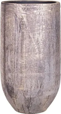Produktbild von INNA-Glas Keramik Blumenvase AETIOS, Farbverlauf, Gold-braun, 45 cm, Ø 20 cm - Dekovase