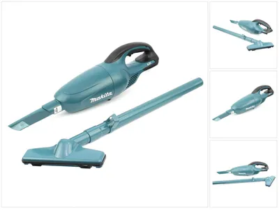 Produktbild von Makita BCL180Z, 2-in-1-Stabstaubsauger, Staubbeutel, Blau, Trocken, Akku, 3600 Pascal