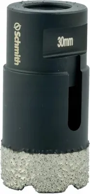 Obrázok produktu pre Diamantový vrták na dlaždice SCHMITHDiamantová píla na diery so stopkou M14 30 mm
