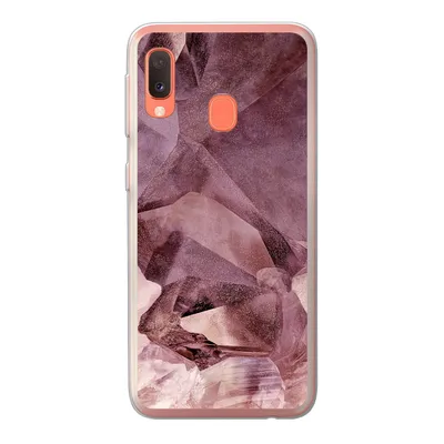 Produktbild von MuchoWow® Handyhülle Schutzhülle Hülle für Samsung Galaxy A20e Kristalle - Natursteine - Edelsteine und Mineralien Silikon Softcase Handy Hülle - Abdeckung