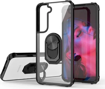 Produktbild von Transparente Schwarze Hülle Für Samsung Galaxy S22