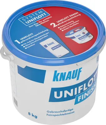 Produktbild von Knauf Uniflott Finish Spachtelmasse 8 kg