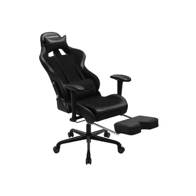 Produktbild von Famanu Gamingstuhl Ergonomisch - Höhenverstellbar mit Armlehnen - Schwarz