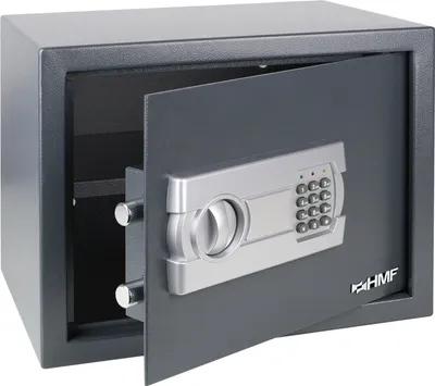 Produktbild von HMF 4612312 Möbeltresor Elektronikschloss, 38 x 30 x 30 cm, Anthrazit