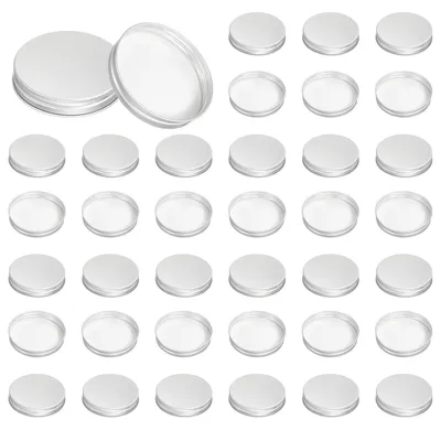 Produktbild von Set aus 54 Runden Schraubdeckeln für Glasbehälter