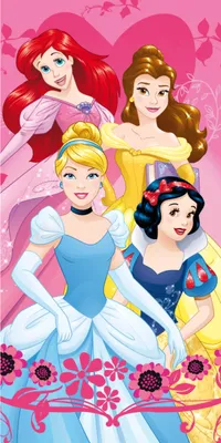 Obrázok produktu pre Uterák Princess Heart 70x140 cm