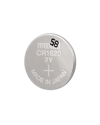 Obrázek produktu pro Maxell CR1620, Baterie na jedno použití, CR1620, Lithium-Manganese Dioxide (LiMnO2), 3 V, 1 kusů, 80 mAh