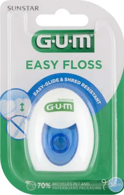 Produktbild von GUM 6059158, Gewachste Zahnseide, Minze, 30 Stück(e)